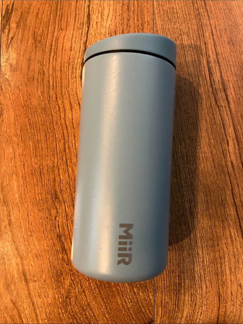 MiiR Muted Baby Blue Travel Tumbler - Insulated Stainless Steel Bottle 12 oz